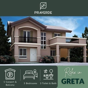 2Storey Single Detached with 5 Bedrooms For Sale at Camella Praverde, Dasmariñas