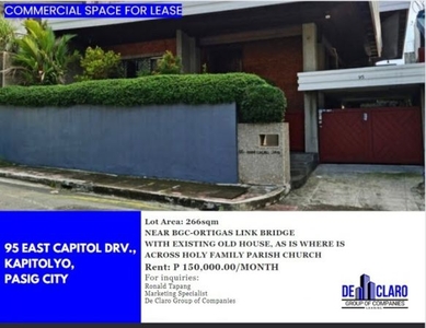 3 Bedroom Unit For Lease at Vantage at Kapitolyo, Pasig City