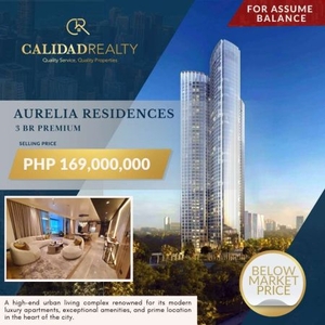 For Lease Fully Furnished Studio Condo Unit at One Maridien BGC, Taguig