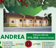 Andrea House and lot in Camella Tarlac