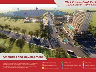 Lot with Warehouse for Sale in Jolly Industrial Park, Pulilan, Bulacan