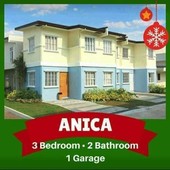 Anica house at Lancaster New City is a 2-storey townhouse