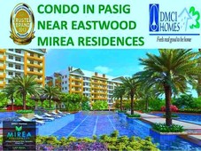 Rent to Own 2 Bedroom Condo in Pasig City Mirea nr Eastwood