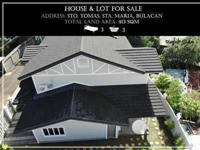 House For Sale In Tabing Bakod, Santa Maria