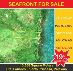 Plot of land Puerto Princesa City For Sale Philippines