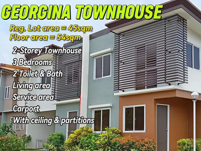 Townhouse For Sale In Banjo East, Tanauan