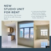 New Studio Unit with A Nice City View