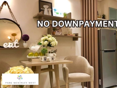 1 Bedroom Condo For Sale at Park McKinley West in BGC Taguig near Golf & Airport