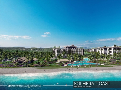 Batangas beachfront property: Solmera Coast, San Juan, Batangas condotel by DMCI