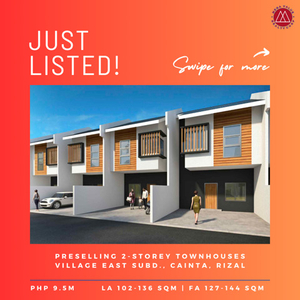 Townhouse For Sale In Santo Domingo, Cainta