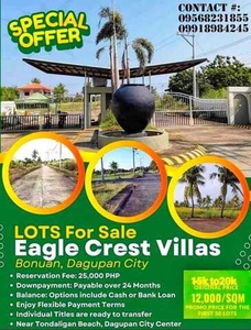Lot For Sale In Bonuan Boquig, Dagupan