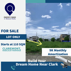 Lot For Sale In Clark, Mabalacat