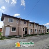 READY FOR OCCUPANCY TOWNHOUSE IN SAN PABLO