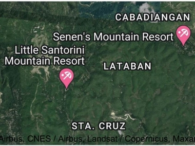 Lot for sale in Lataban Cebu Little Santorini Mountain Resort.