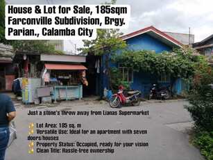 House & Lot Farconville Subdivision, Calamba Laguna