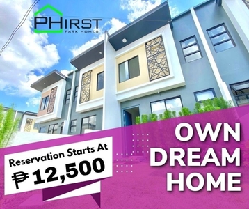 PHirst Calista Mid House and Lot for Sale