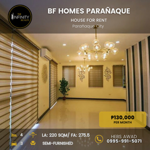 Villa For Rent In B.f. Homes, Paranaque