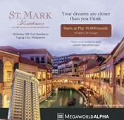 St. Mark Residences by Megaworld Corporation