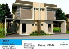 Duplex house and lot In Pitos preselling unit few units only
