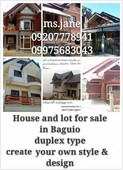 House and lot for Sale in Baguio