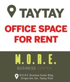 Taytay Rizal Office Space for rent 9sqm-166sqm AFFORDABLE