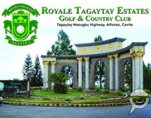 The Royale Tagaytay Estates Phase 3 House & Lot Package