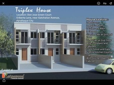 Triplex House and Lot Located at Gatchalian Paranque