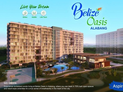 Pre-selling 2 BR Condominium Unit For Sale in East Service Road, Muntinlupa City