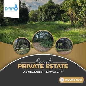 Own a Private Estate Lot For Sale in Catalunan Pequeño, Davao City Davao del Sur
