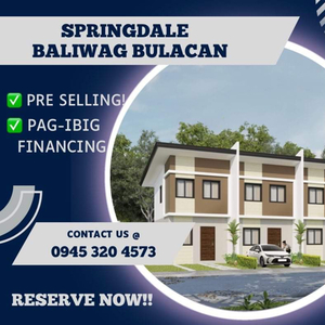 Townhouse For Sale In Tarcan, Baliuag