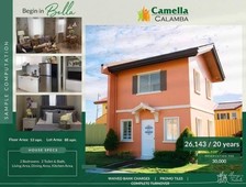 HOUSE AND LOT FOR SALE IN CAMELLA CALAMBA